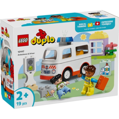 LEGO 10447 DUPLO Ambulance met chauffeur