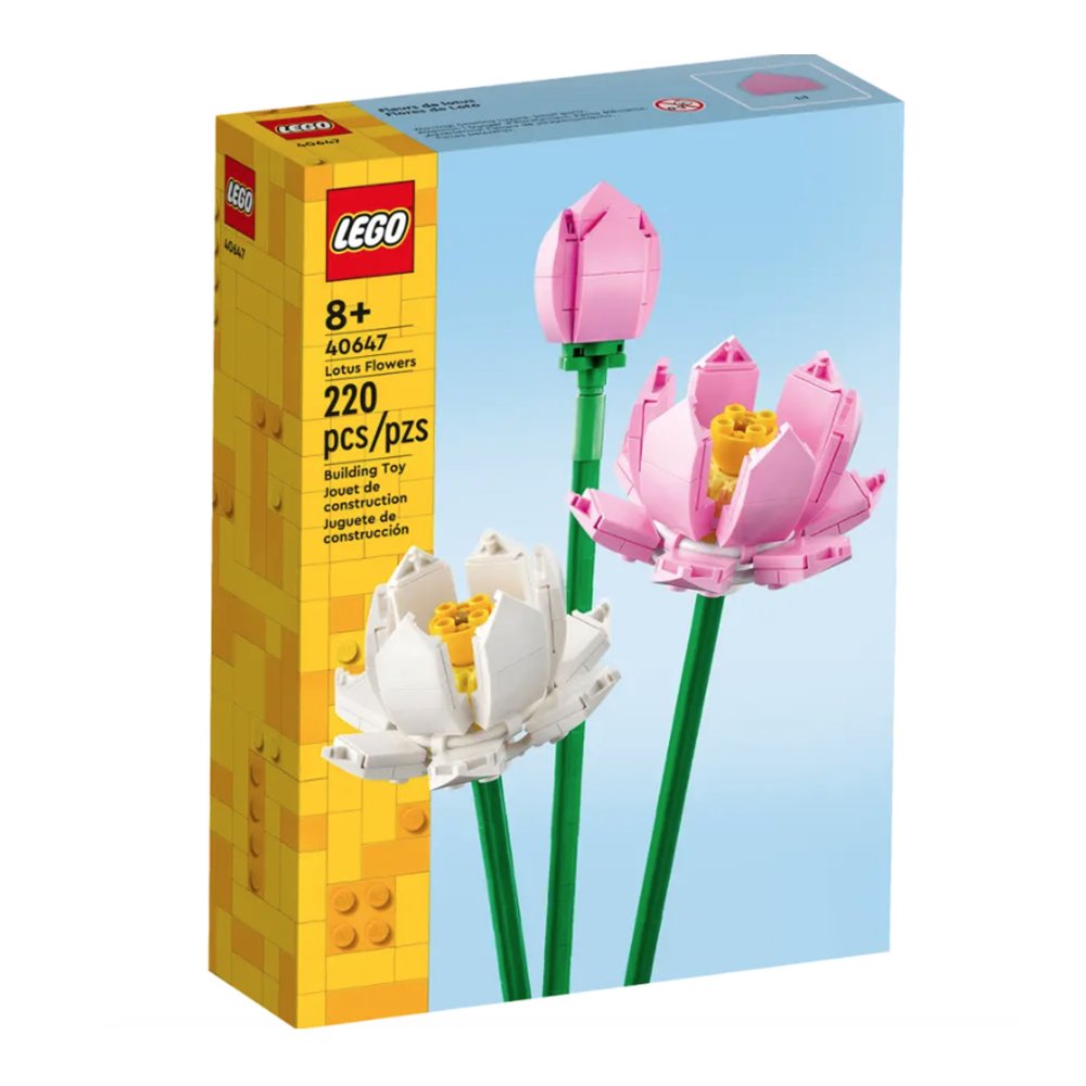 LEGO 40647 Flowers Lotusbloemen