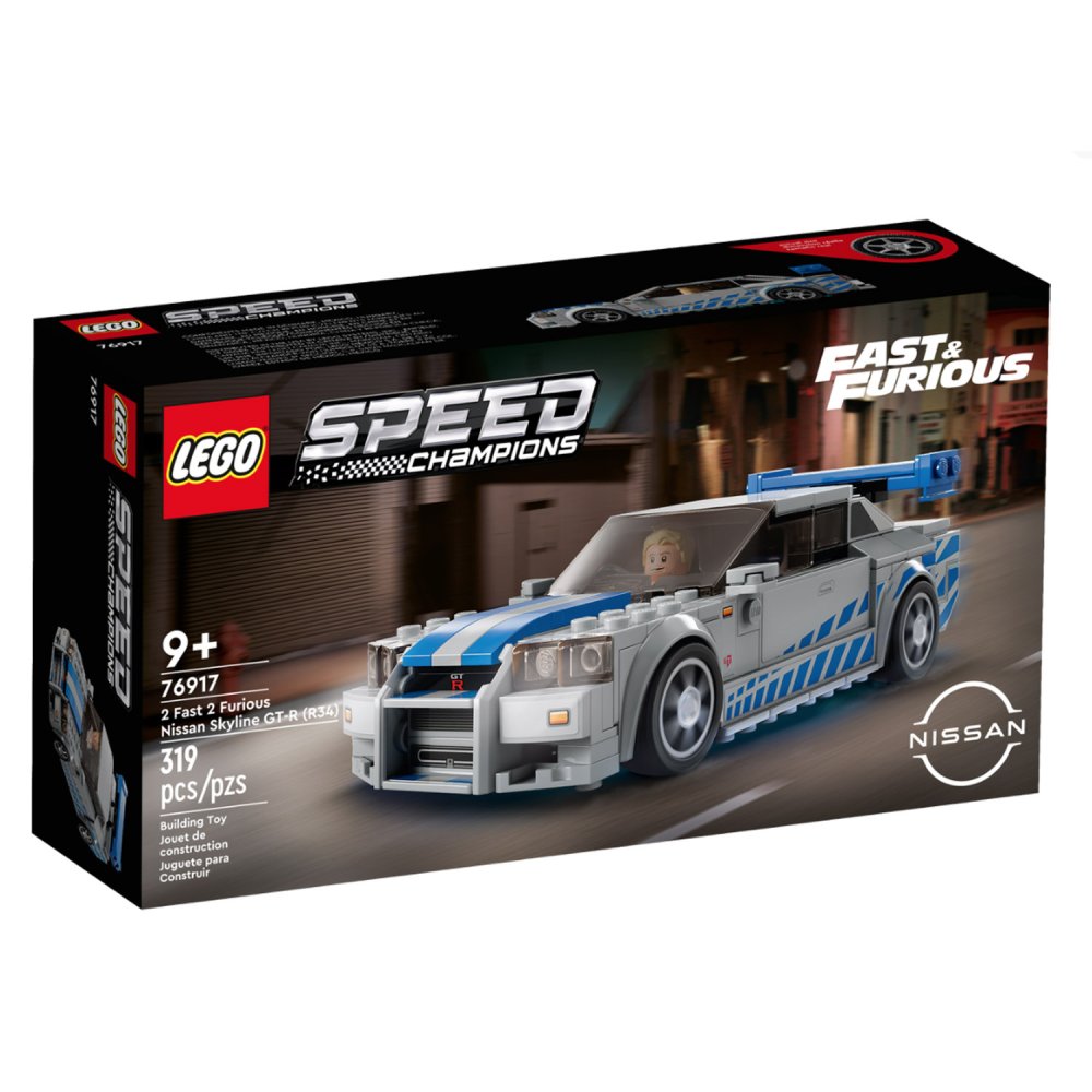 LEGO 76917 Speed 2 Fast 2 Furious Nissan Skyline GT-R (R34)