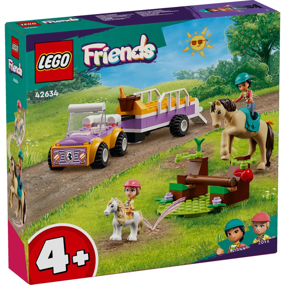 LEGO 42634 Friends Paard En Pony Aanhangwagen