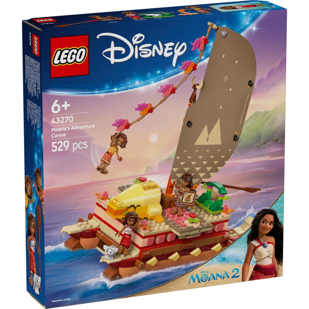 LEGO 43270 Disney Princess Vaiana's avonturenkano