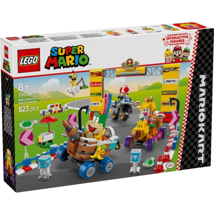 LEGO 72036 Super Mario Kart™ – Baby Peach en grand prix–set