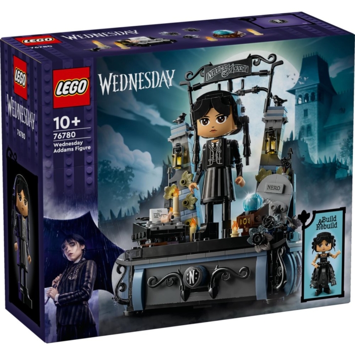 LEGO 76780 Wednesday Addams figuur