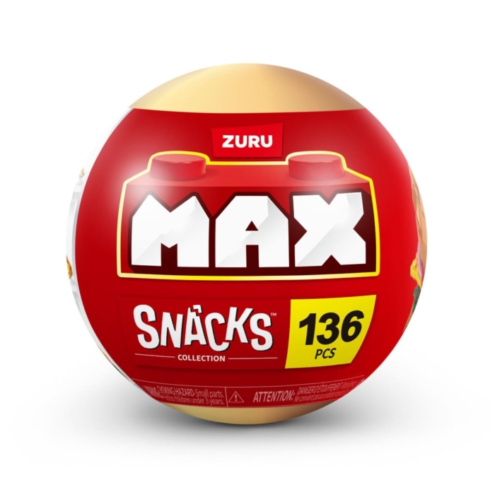 Max Bricks snacks bal