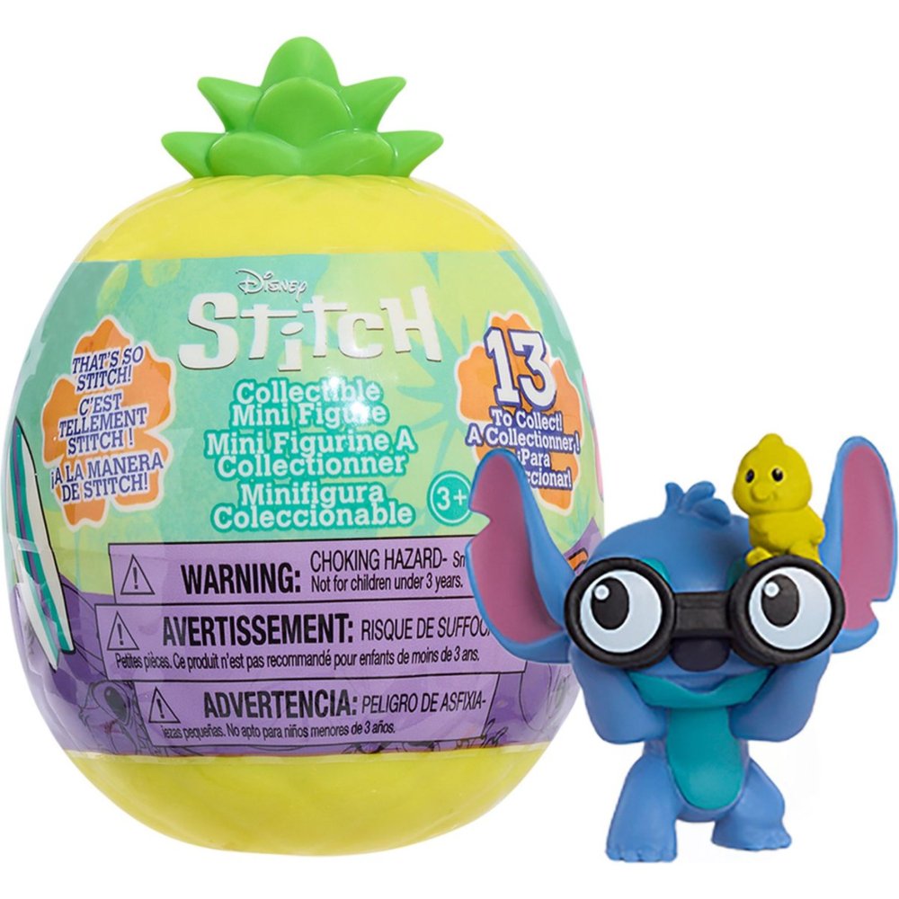 Stitch mini figuren capsules assorti