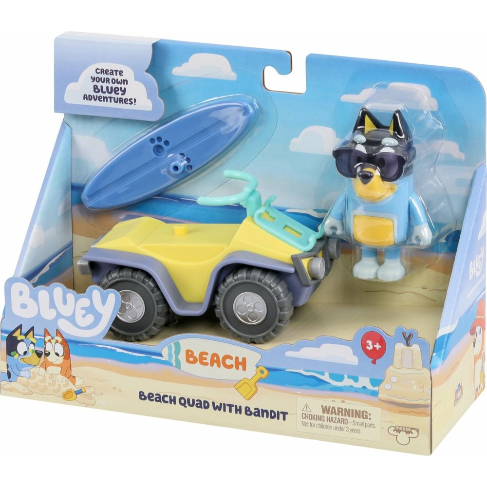 Bluey beach quad inclusief bandit