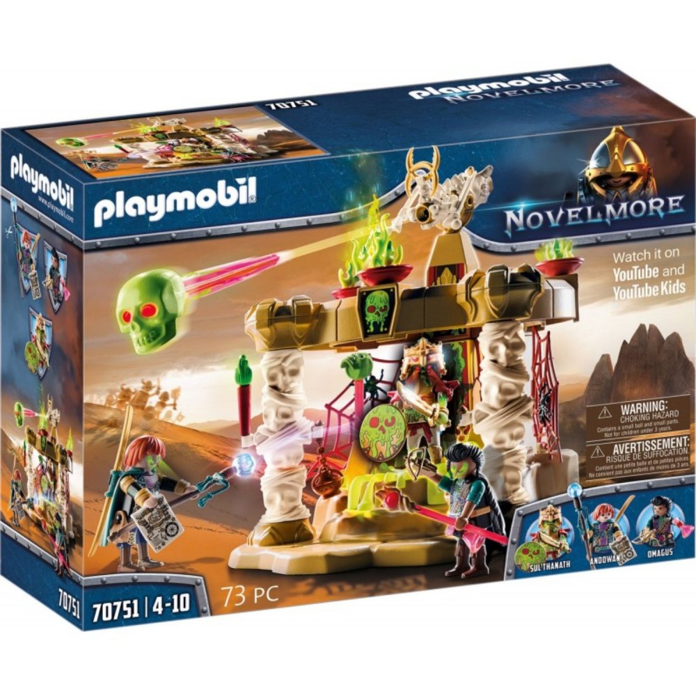 Playmobil 70751 Novelmore Sal'Ahari Sands Tempel Van Het Skelettenleger