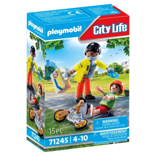 Playmobil City 71245 Verpleegkundige met Patiënt