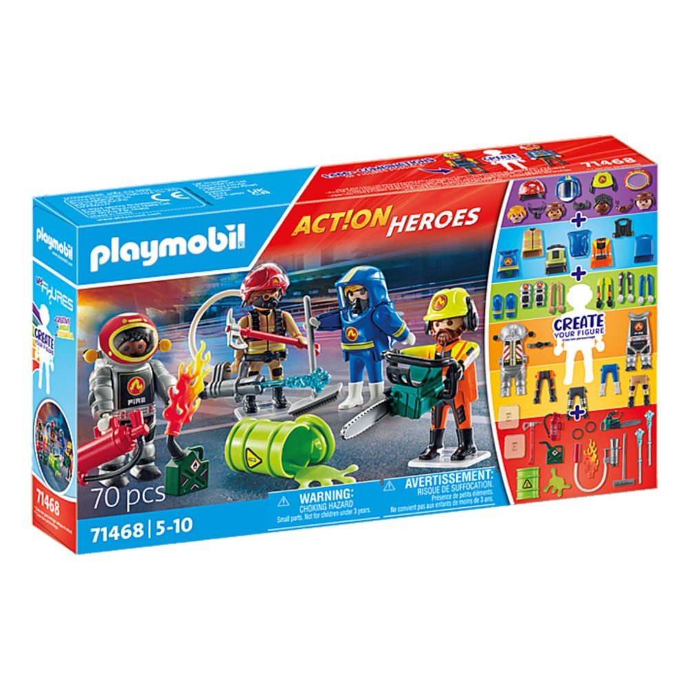 Playmobil 71468 Action Heroes My Figures Brandweer