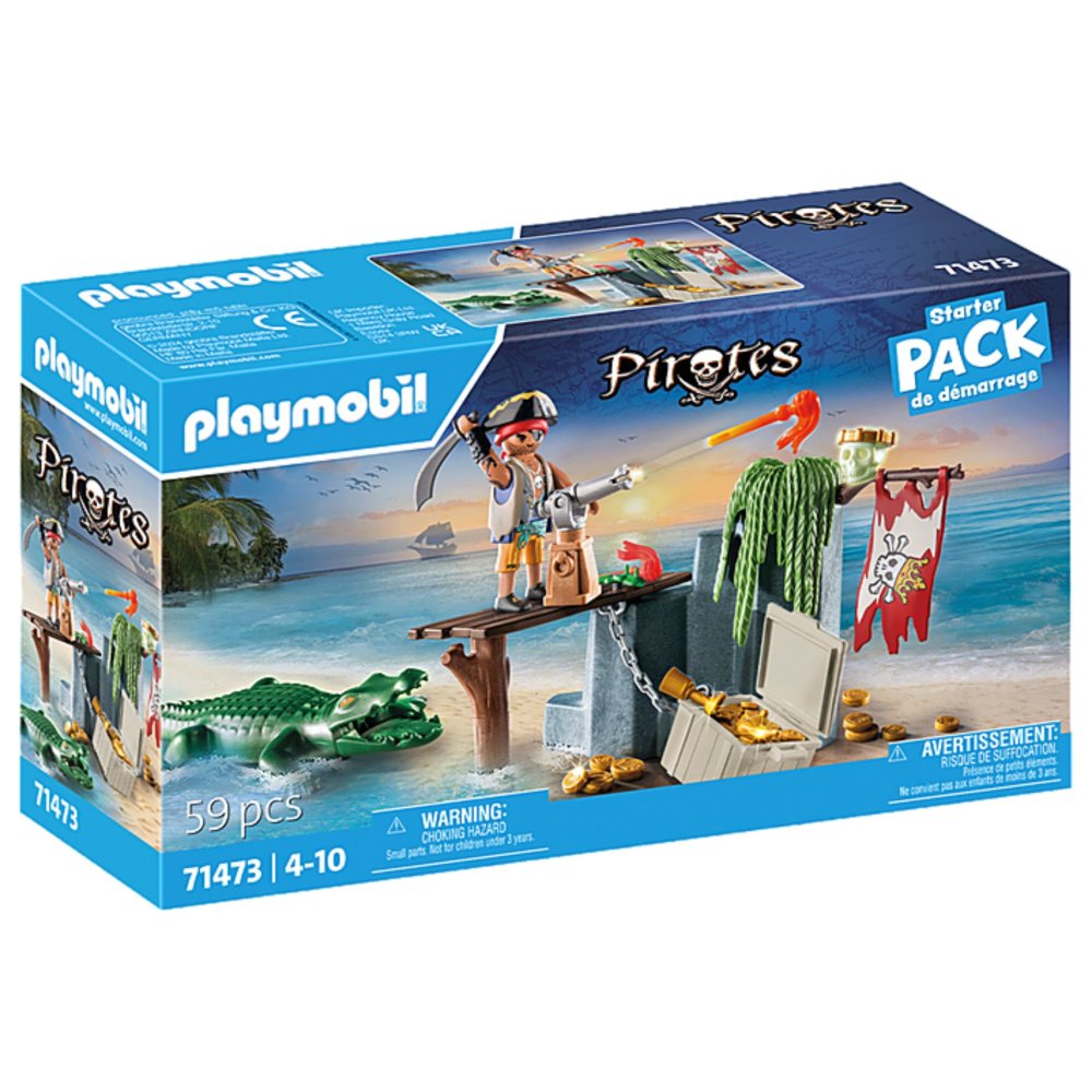 Playmobil 71473 Starter Packs Piraat Met Alligator