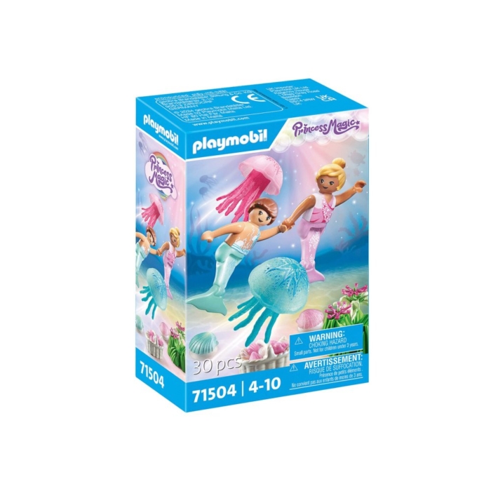 Playmobil 71504 Princess Magic Zeemeerminkinderen  Met Kwallen