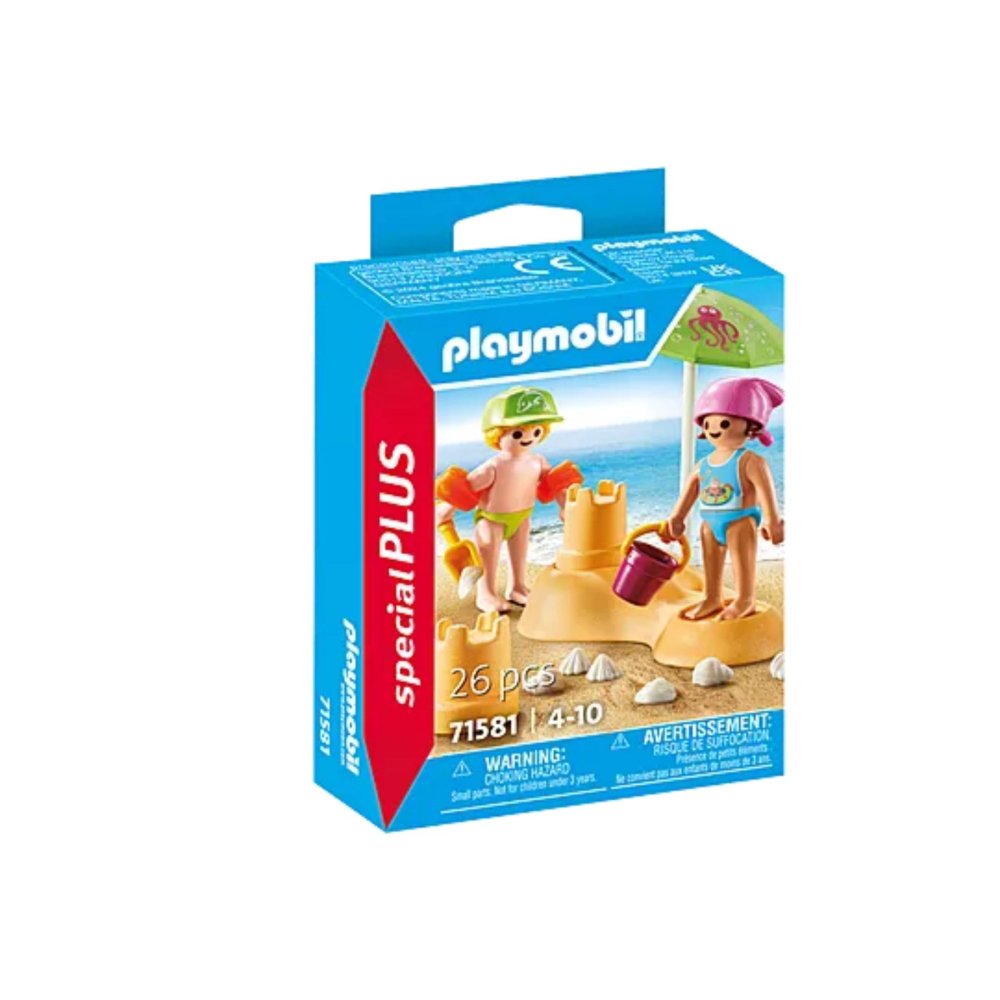 PlayMobil 71581 Kinderen met zandkasteel