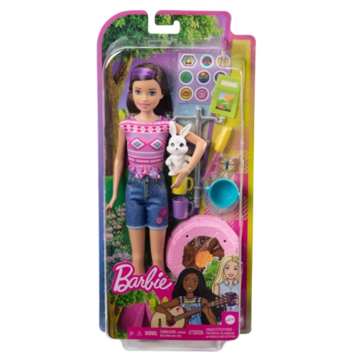 Barbie Skipper Camping Met Diertje