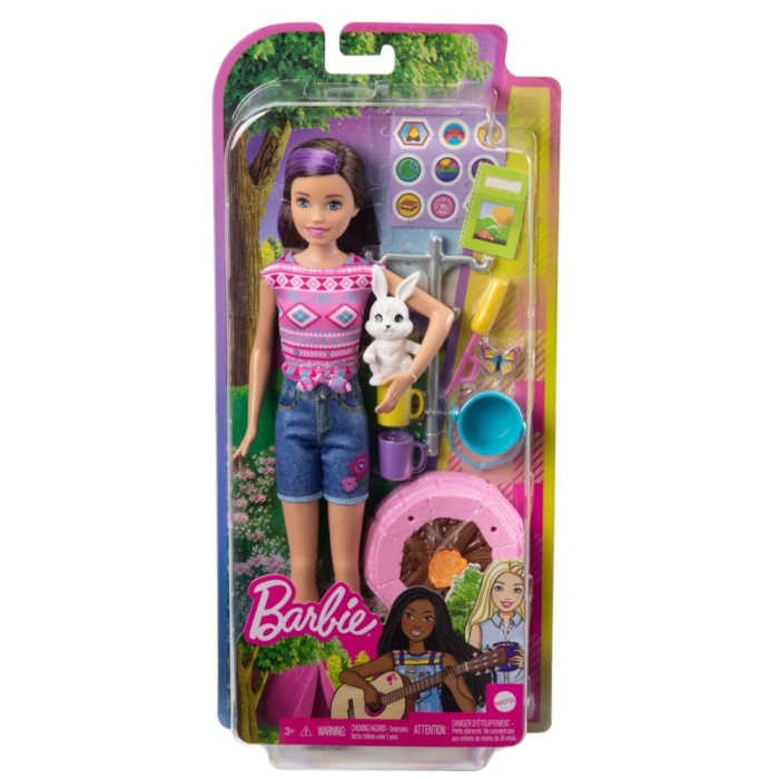 Barbie Skipper Camping Met Diertje