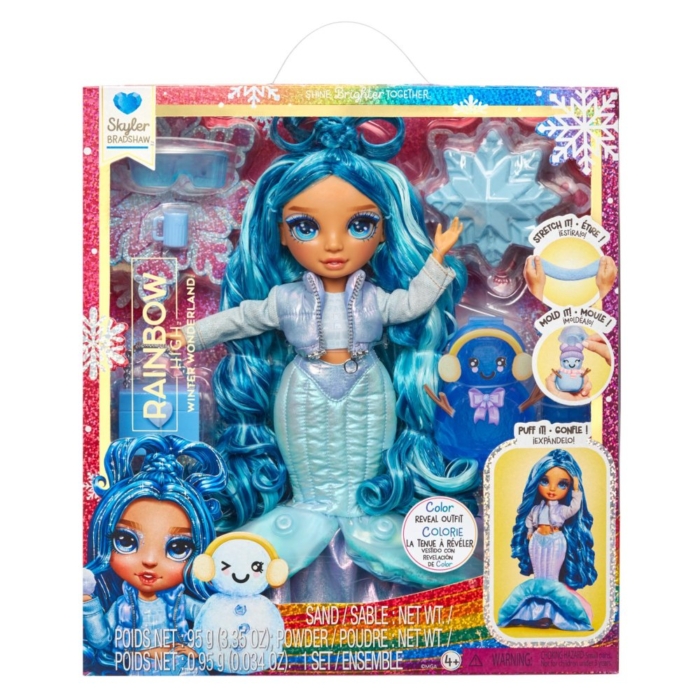 Rainbow H. Winter Wonderland Doll Blue