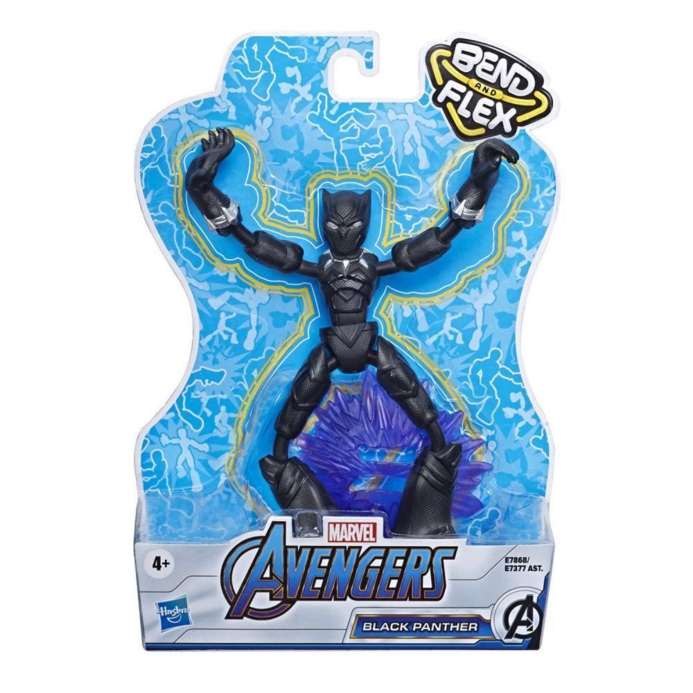 Avengers Marvel Bend And Flex Black Panther