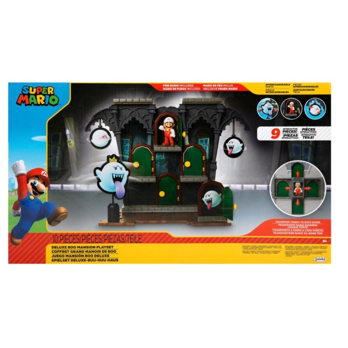 Mario Boo Mansion set inclusief 6