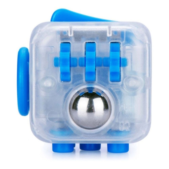 Fidget Cube Blauw