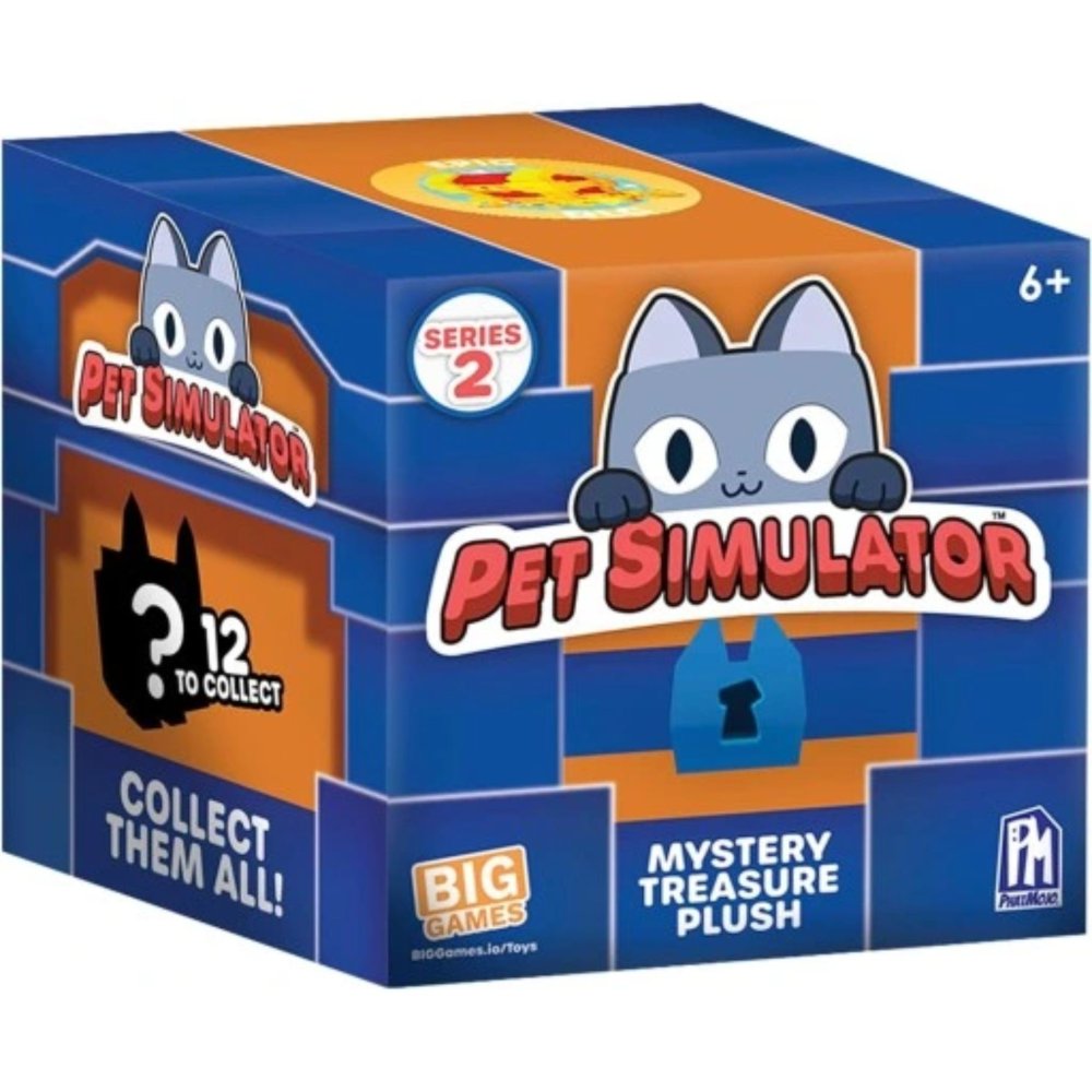 Pet Simulator series 2 core plush in treasure  chest