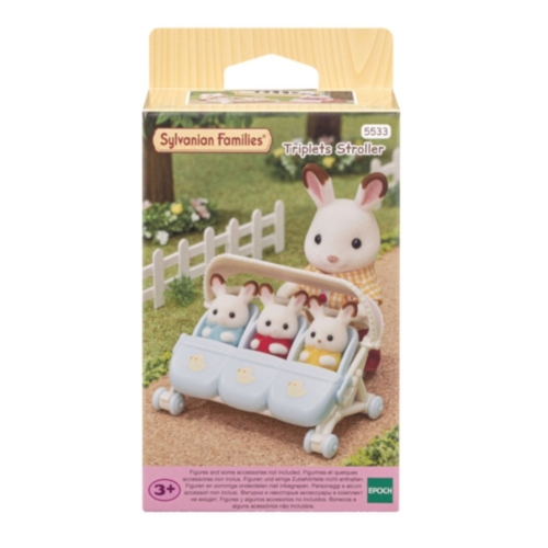 Sylvanian Families 5533 Wandelwagen Drieling