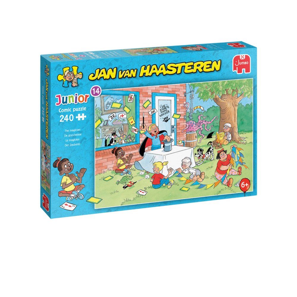 Jan Van Haasteren Junior Puzzel Goochelaar 240 stukjes