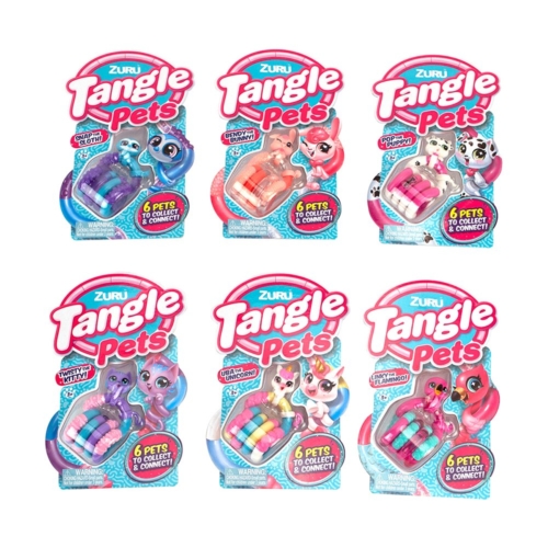 Tangle Pets Junior 6 Assorti