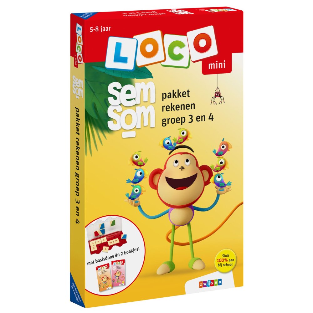 Semsom Loco Mini Pakket Rekenen Groep 3 En 4