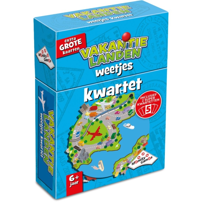 Spel Vakantielanden Weetjes Kwartet