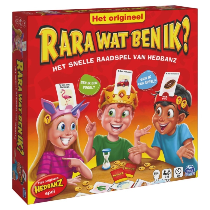 Spel Hedbanz RARA Wat Ben Ik?