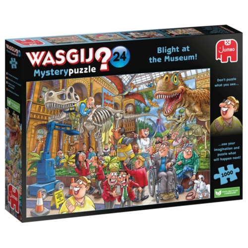 Wasgij Mystery Puzzel 24 Paniek In Het Museum! 1000 Stukjes