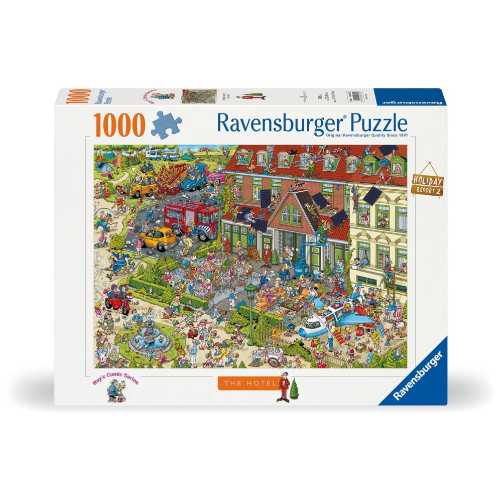 Ravensburger puzzel Ray's Holiday resort 2: The hotel 1000 stukjes