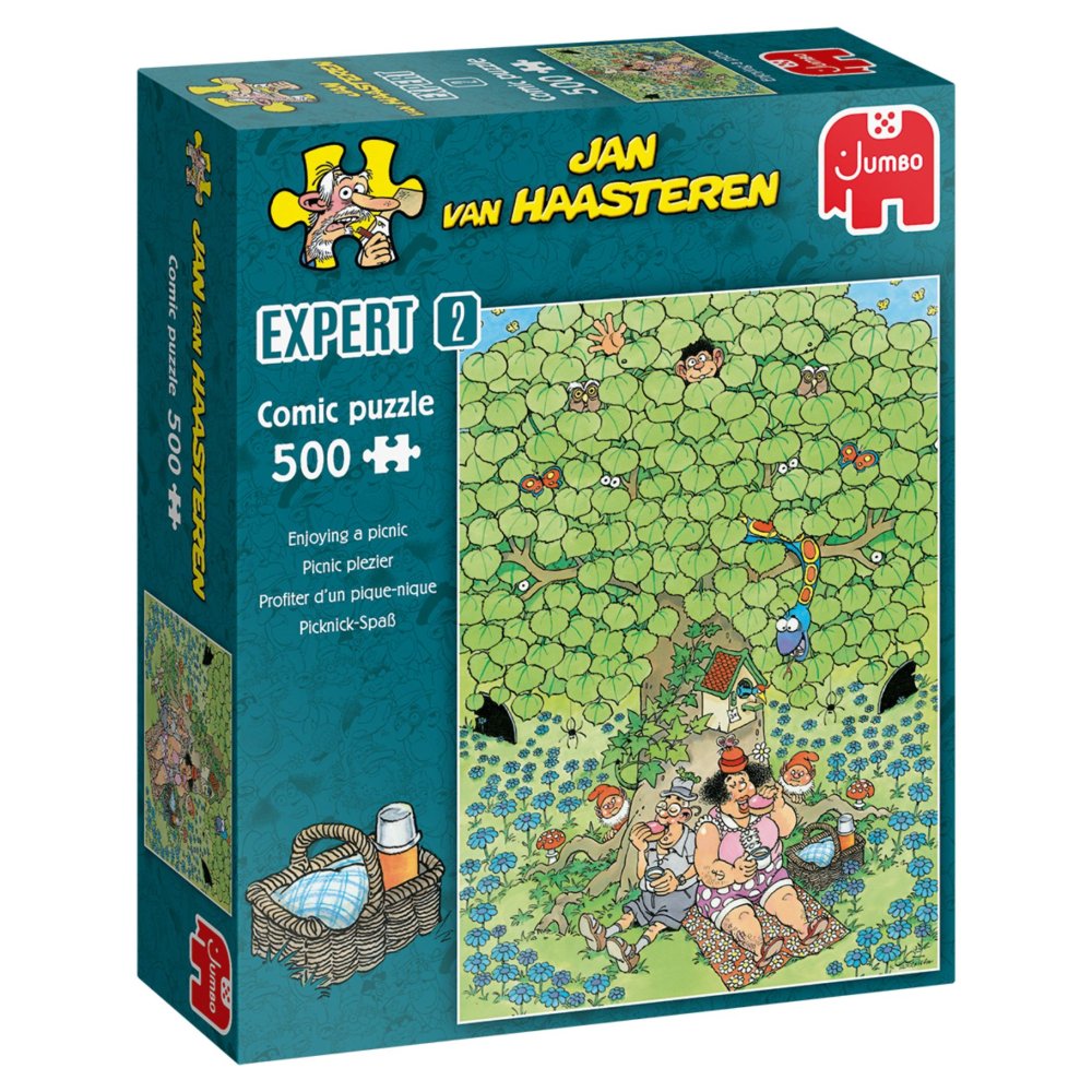 Puzzel Jan Van Haasteren Expert 2 Picnic Plezier 500 Stukjes