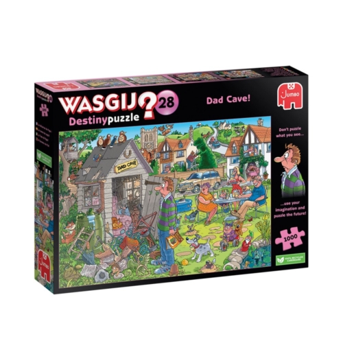 Puzzel Wasgij 28 Mancave Van Pa! 1000 stukjes