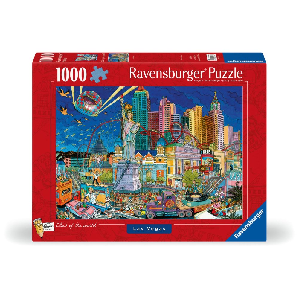 Ravensburger puzzel fleroux las vegas 1000 stukjes