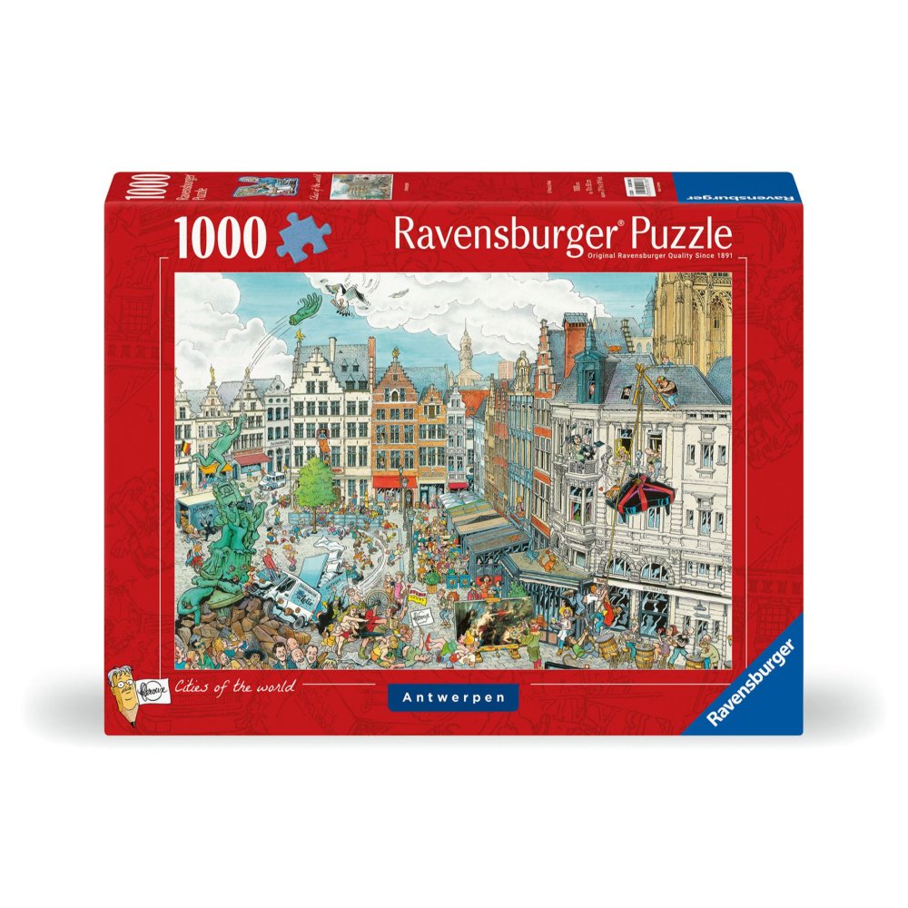 Ravensburger puzzel fleroux antwerpen 1000 stukjes