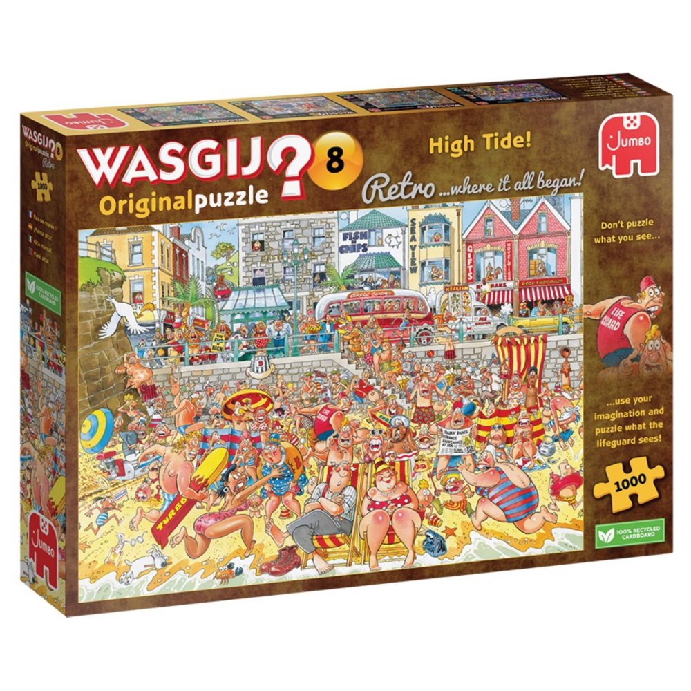 Puzzel Wasgij Retro origineel 8 vloed 1000 stukjes