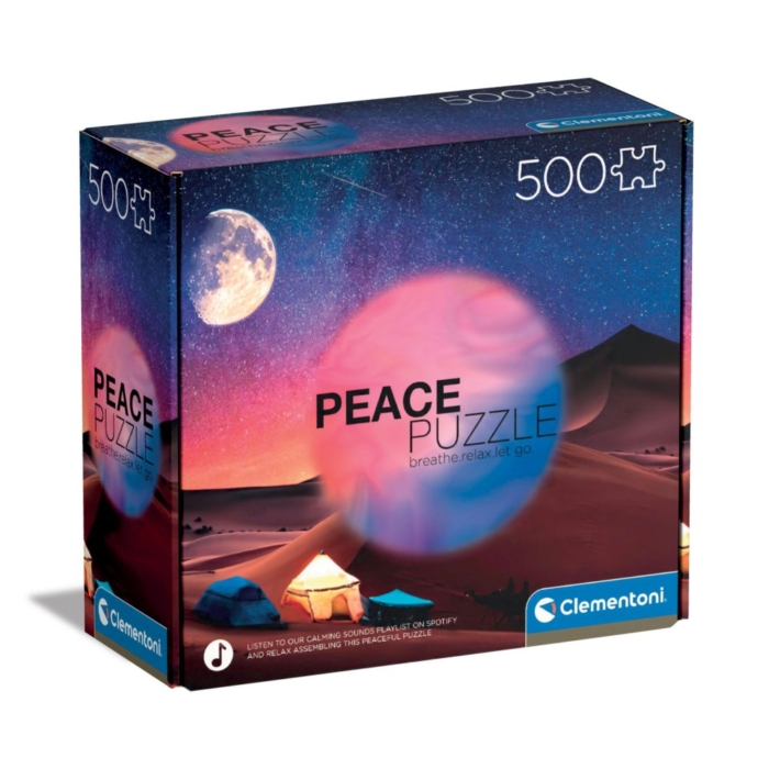 Clementoni puzzel Peace deel 2 500 stukjes