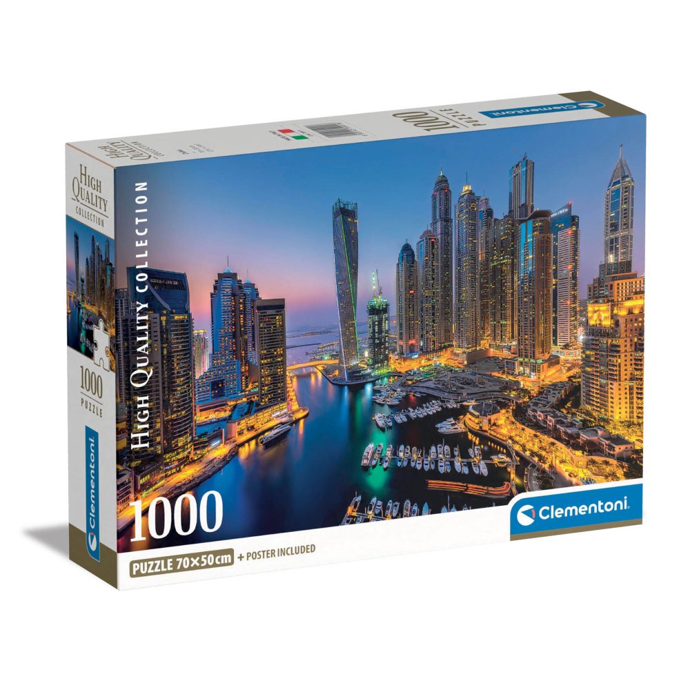 Clementoni puzzel Dubai 1000 stukjes