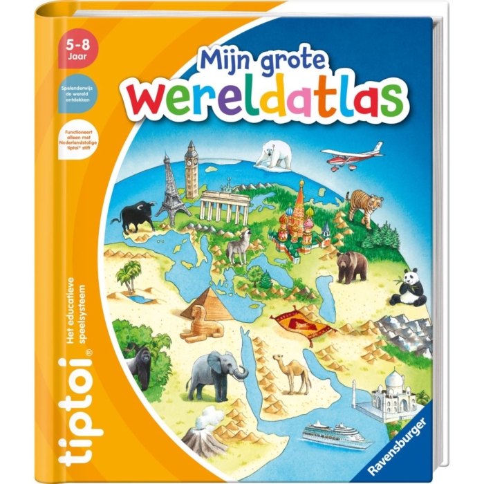 Ravensburger Tiptoi boek de wereldatlas