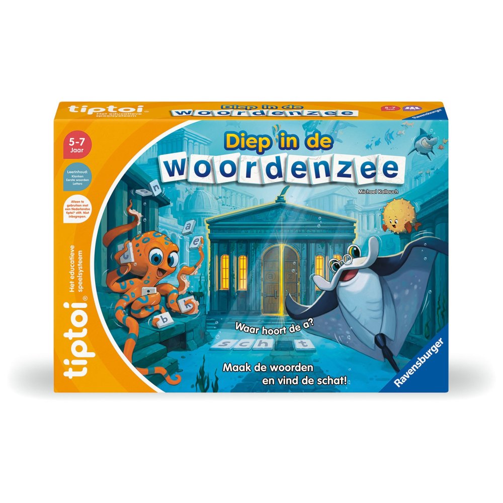 Ravensburger Tiptoi diep in de woordenzee