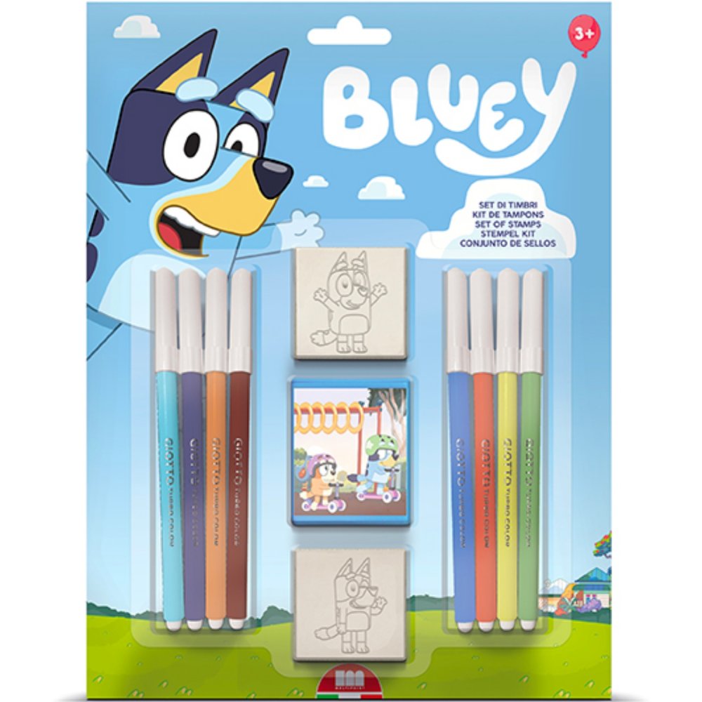 Bluey stempelset 11 delig