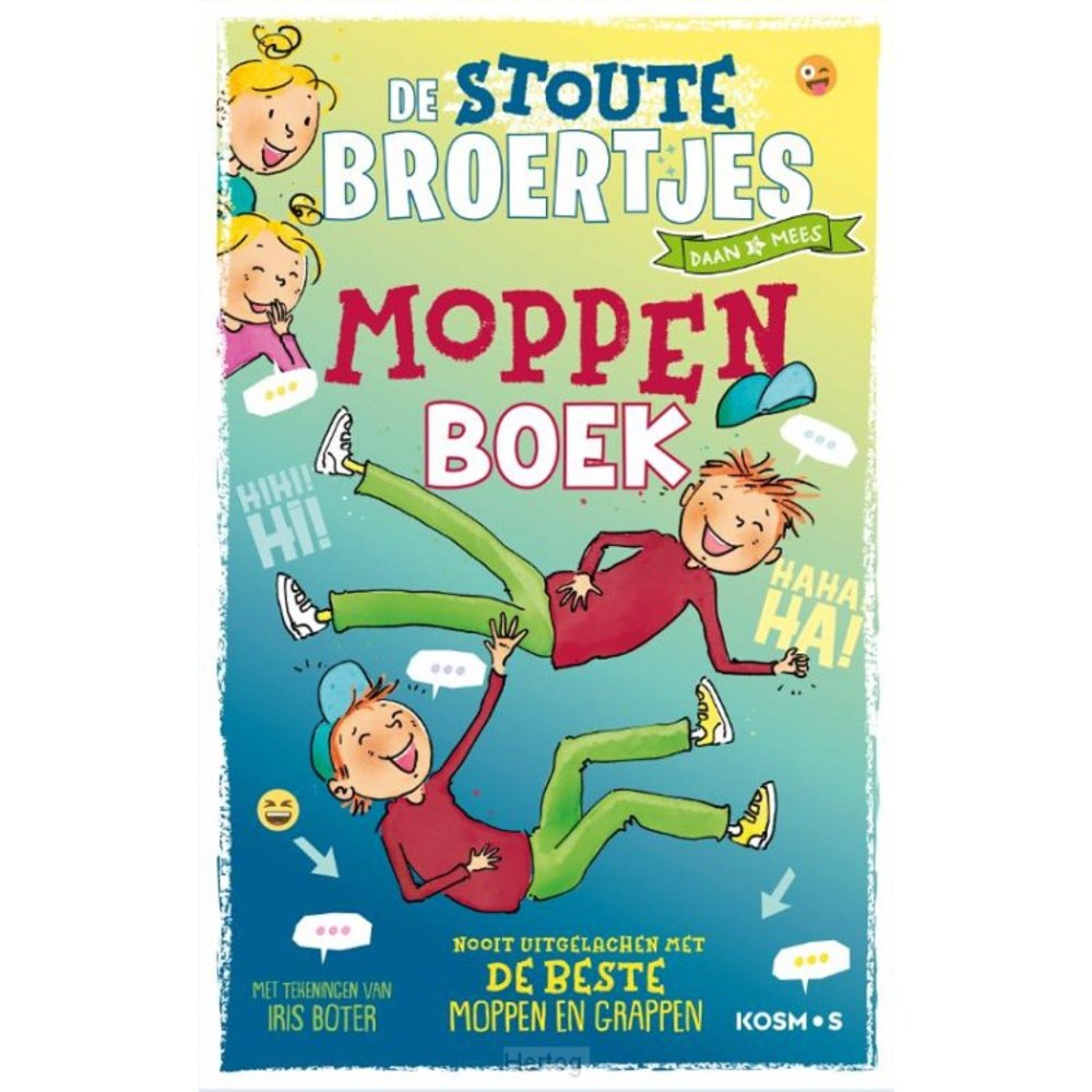 De Zoete Zusjes - De stoute broertjes Moppenboek