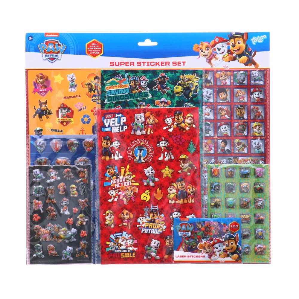 Super Sticker Set Paw Patrol