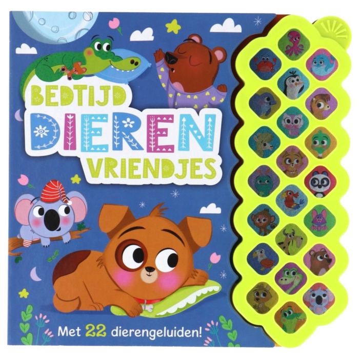 Boek Geluidenboek Bedtijd Dierenvriendjes