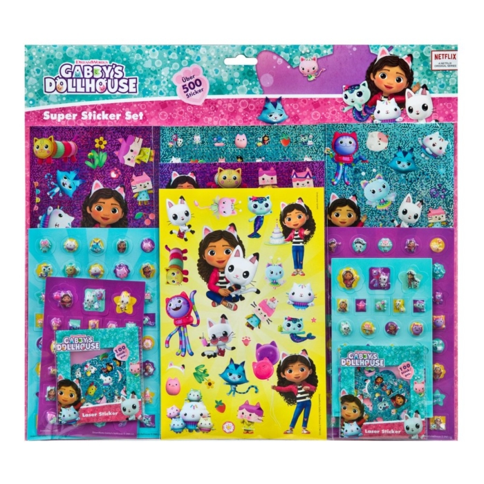 Gabby's Dollhouse Super Stickerset