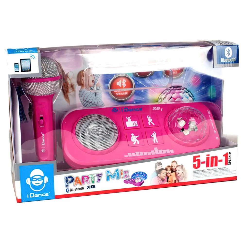 Idance Party Mix Set Roze met Licht