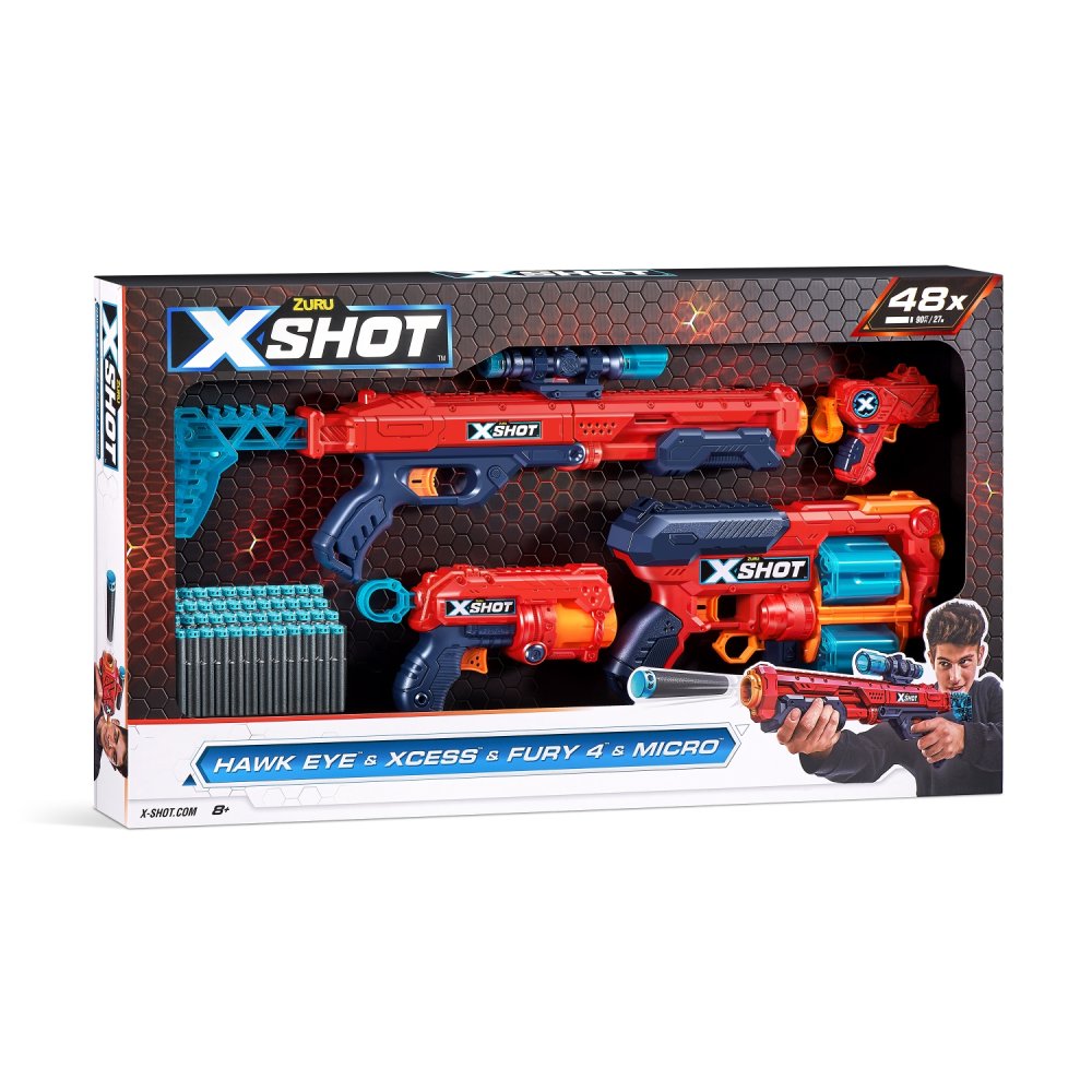 Zuru X-Shot excel mix combo pack 48 darts