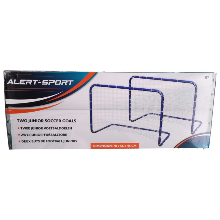 Alert Sport Doel Mini 2 Stuks 78x56x45 cm