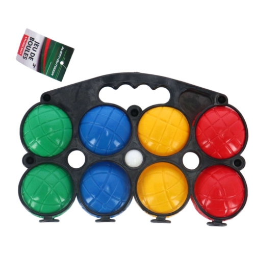 Alert Outdoor Jeu De Boules Set Kunststof 8 Ballen