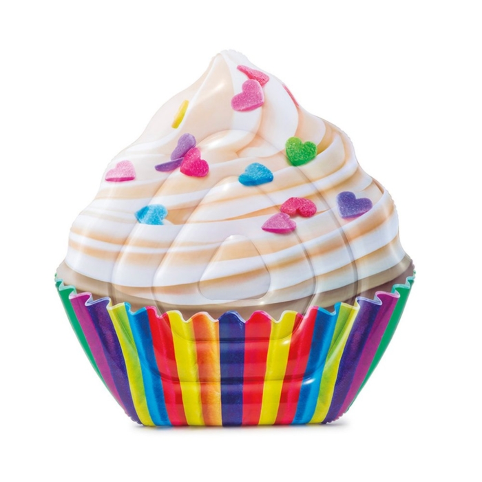 Intex Luchtbed Cupcake 142 x 135 cm